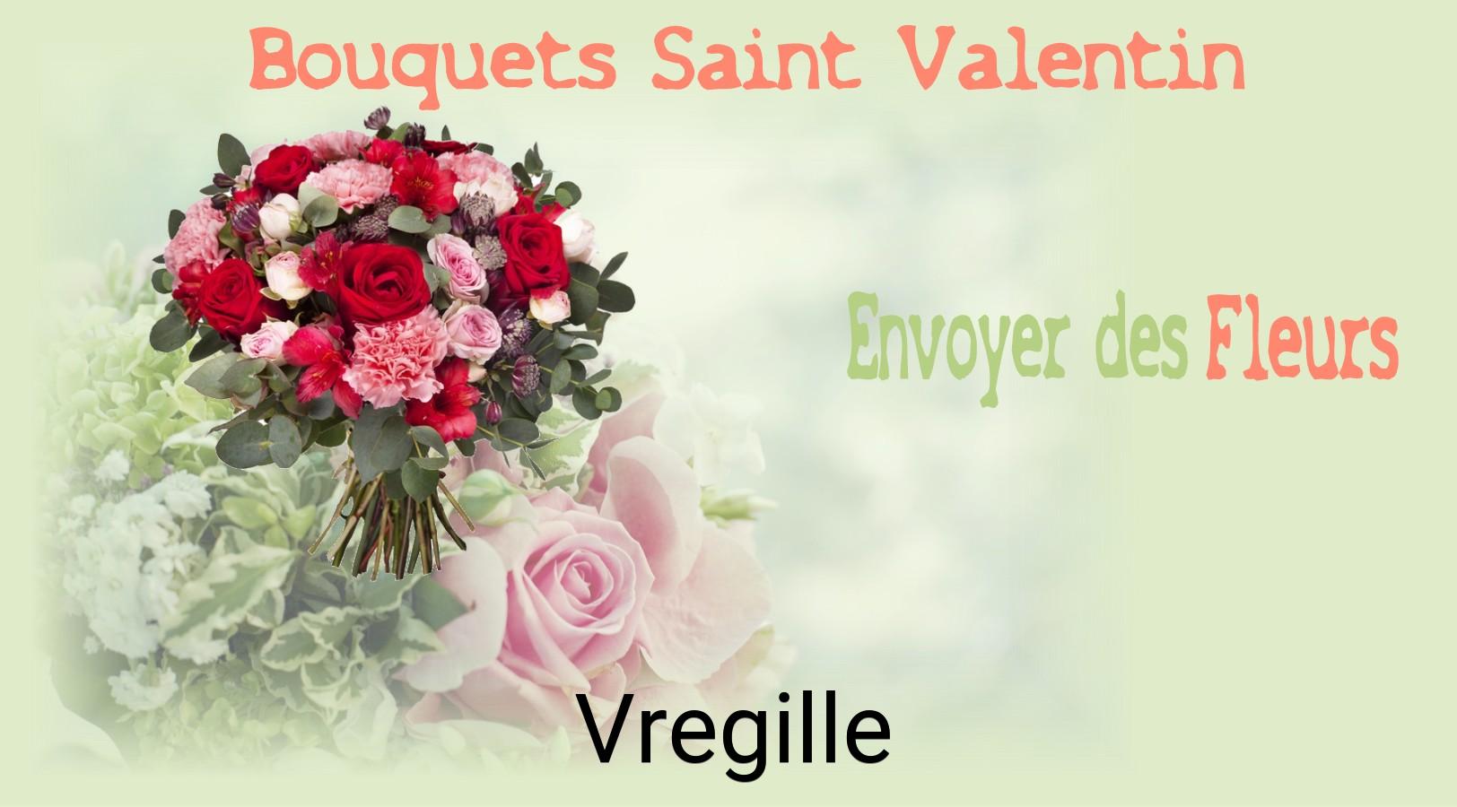 Roses de Saint-Valentin livrées à Vregille